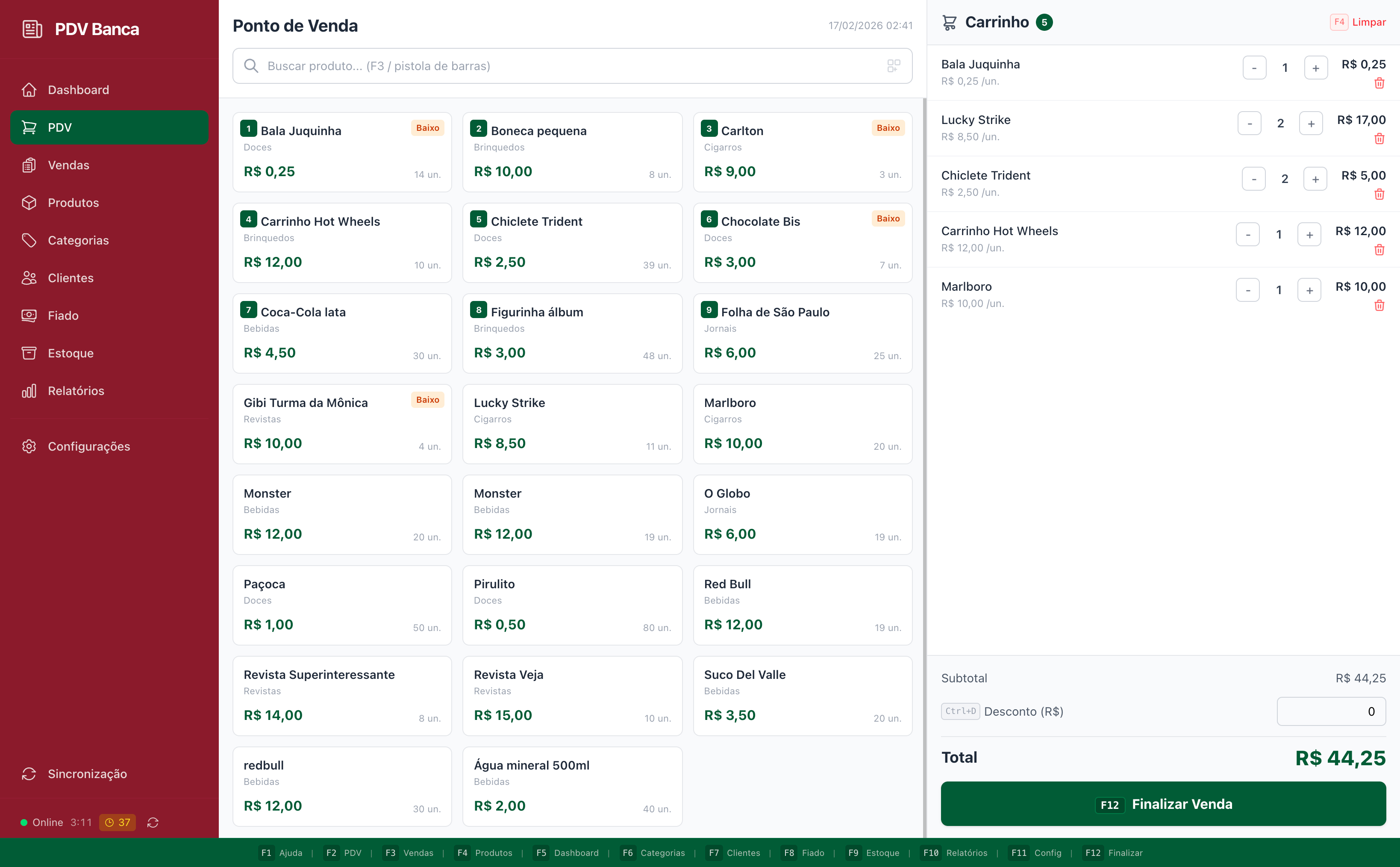 PDV - Ponto de Venda